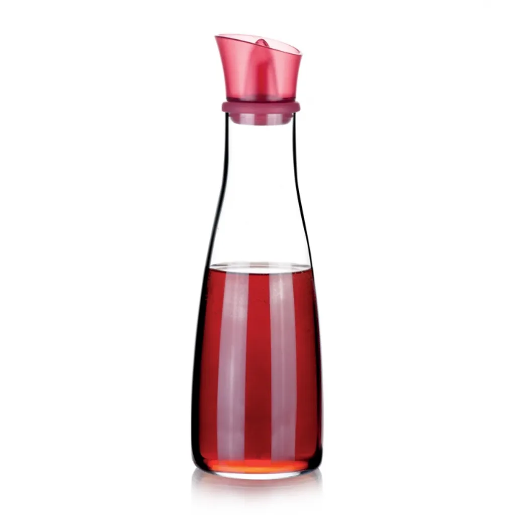 Tescoma Essigflasche aus glas Ölflasche Essigspender Ölspender Öl- und Essig lila 500ml